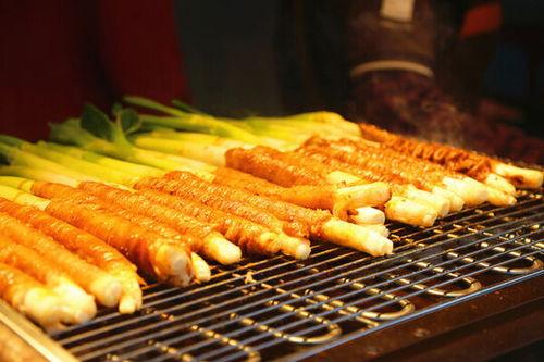 网红烤肥肠图片大全高清