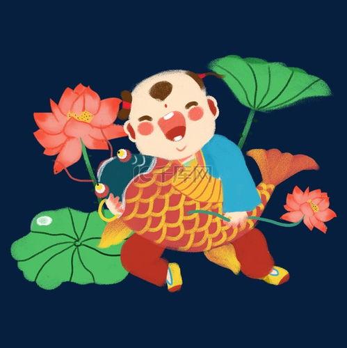 新年可爱卡通网红壁纸,卡通网红壁纸陪你迎新年