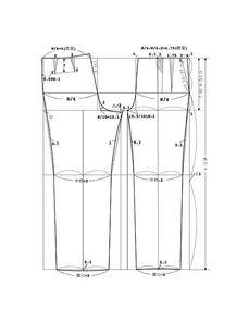 麻料裤子展示图纸怎么看,时尚与舒适的完美融合